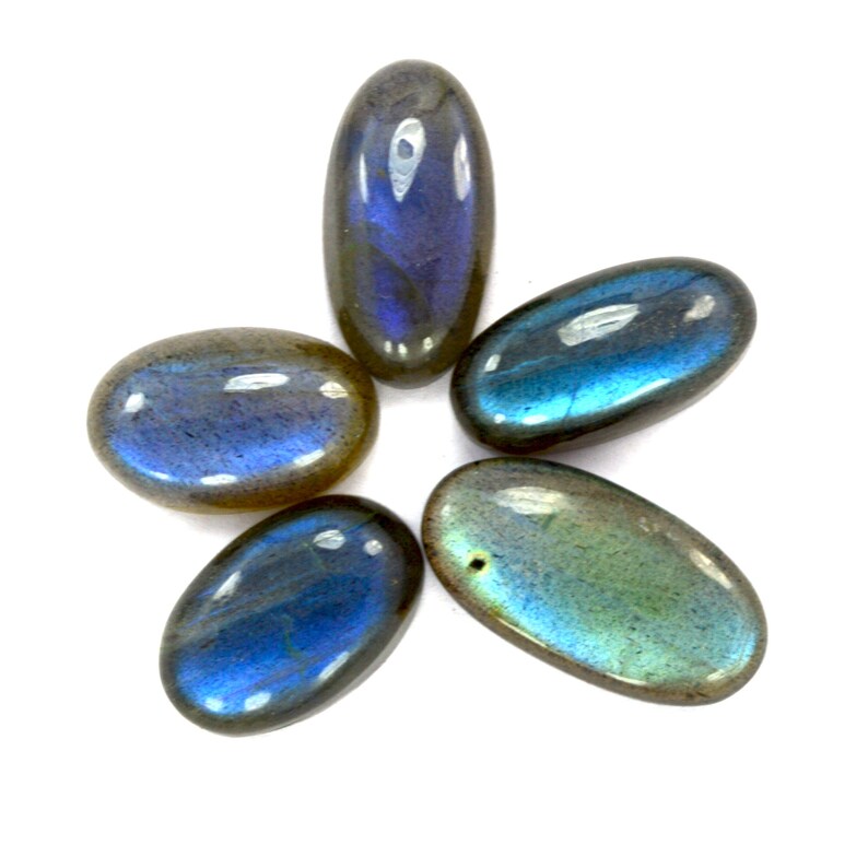 23x10mm,22x12mm,23x12mm blue fire and flash Blue Labradorite Gemstone Cabochon Oval Shape 23x11mm wonderful the 5 pieces Gorgeous 23x11mm