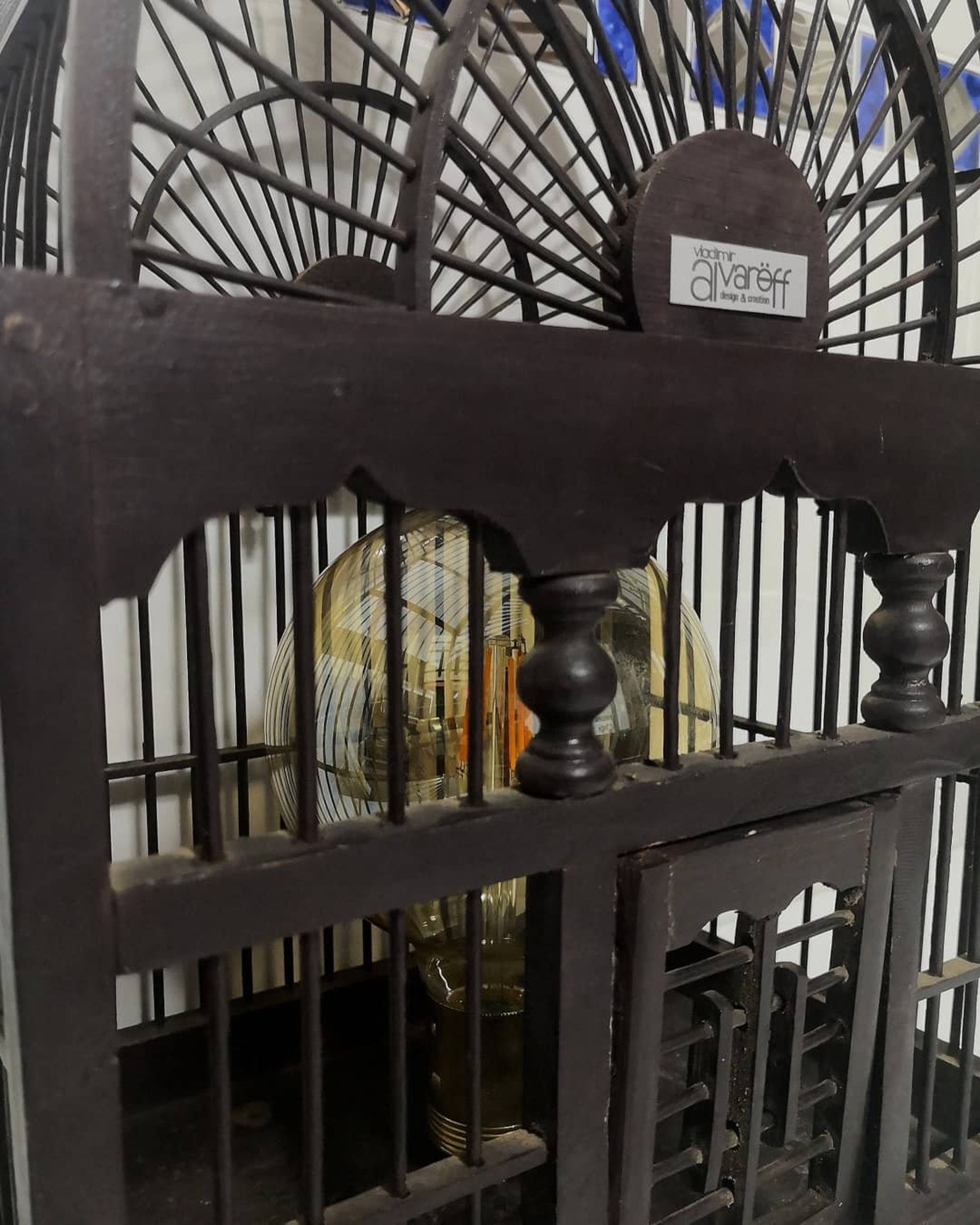 Ancient bird cage Etsy