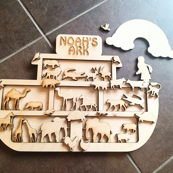 Arche Noah Lasercut Spielset