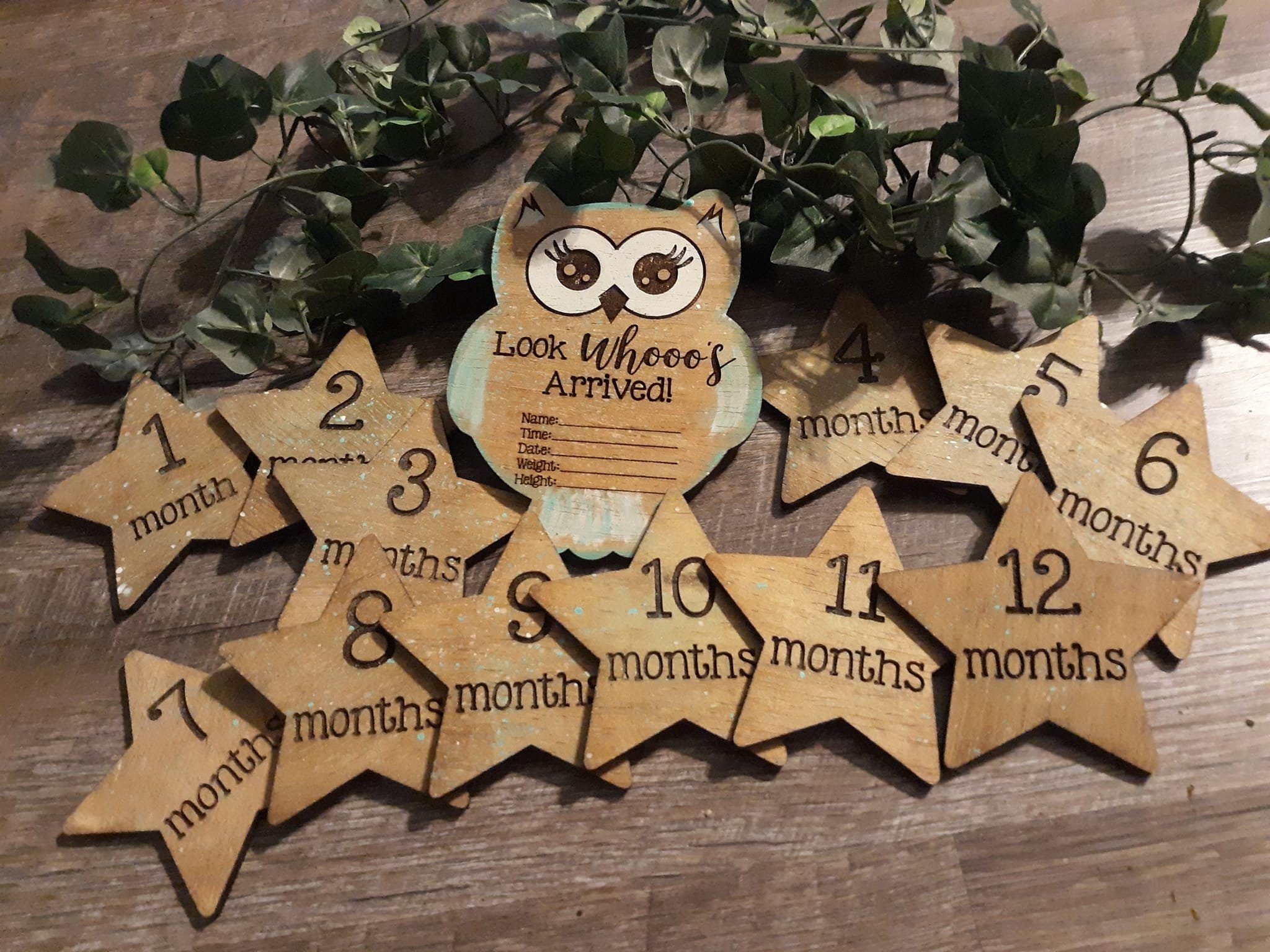 Owl Baby MIlestones DIGITAL FILE ONLY