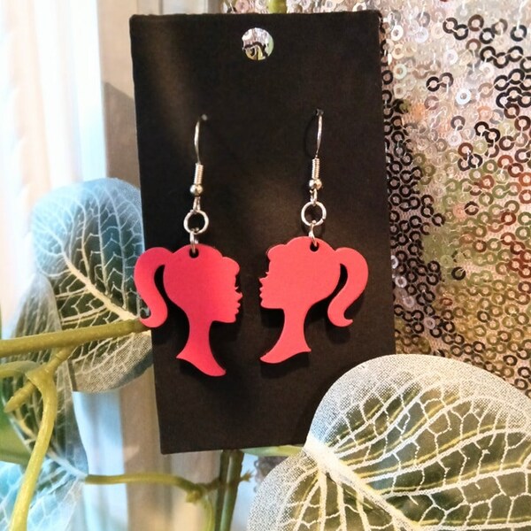 Barbie Earrings - Etsy