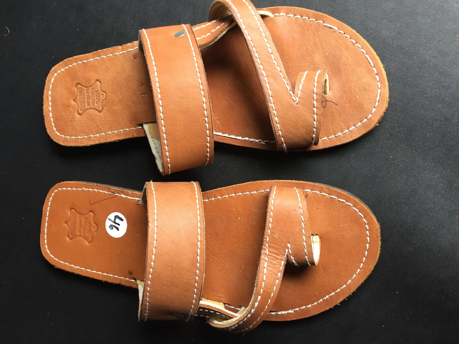 Leather sandals Men leather sandals African men leather Etsy