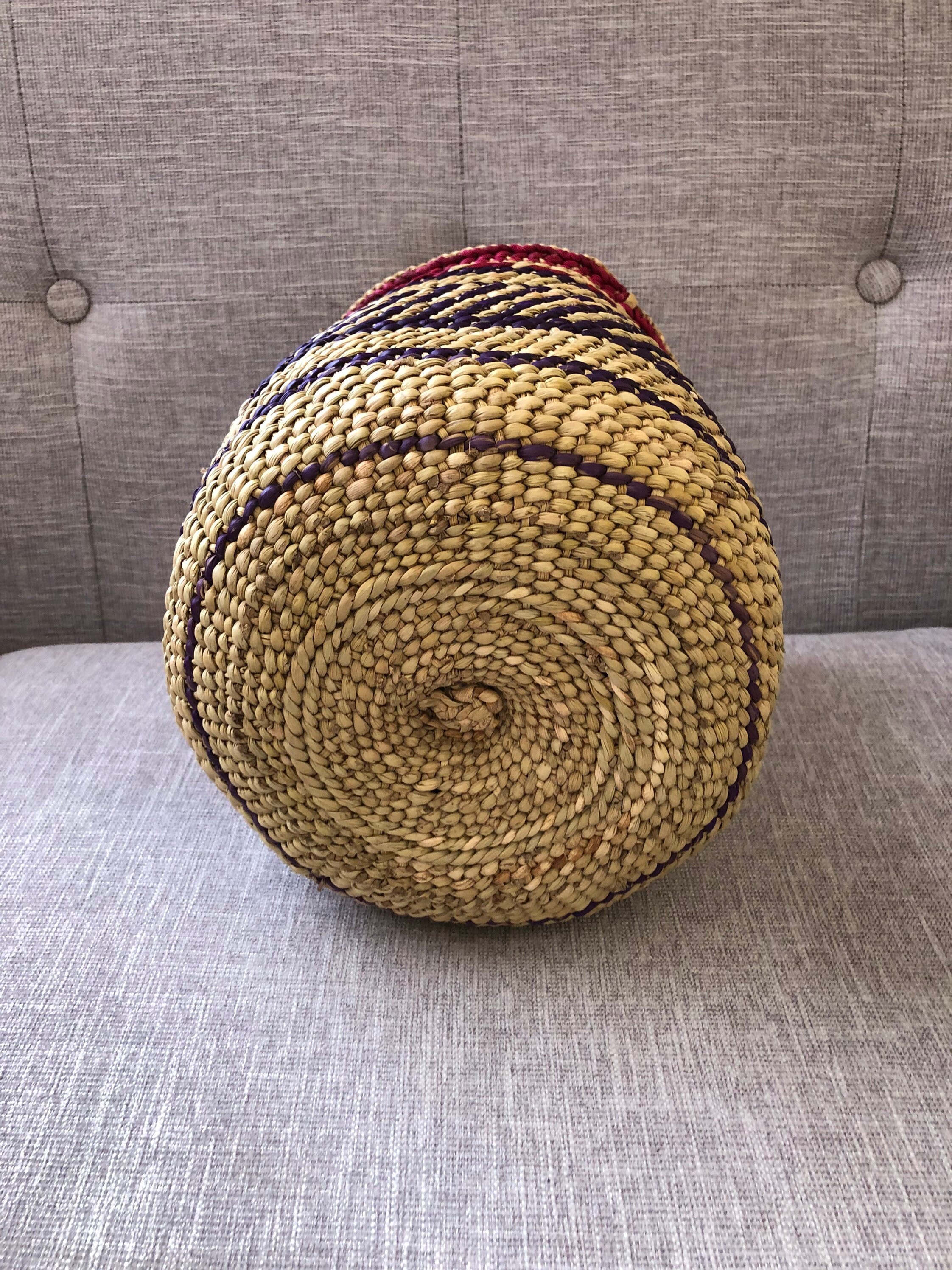 Iringa Grass Basket / Planter Basket , Iringa Basket, Organizer Basket ...