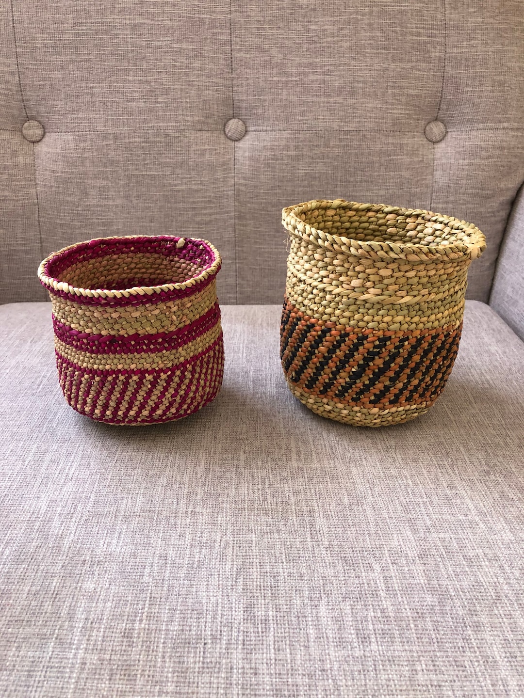 Iringa Grass Basket / Planter Basket , Iringa Basket,organizer Basket ...