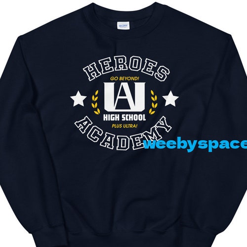 UA High School Boku No Hero Academia Unisex T-Shirt Heroes Academy Plus Ultra UA High School Boku No Hero Academia Unisex T-Shirt Heroes Academy Plus Ultra