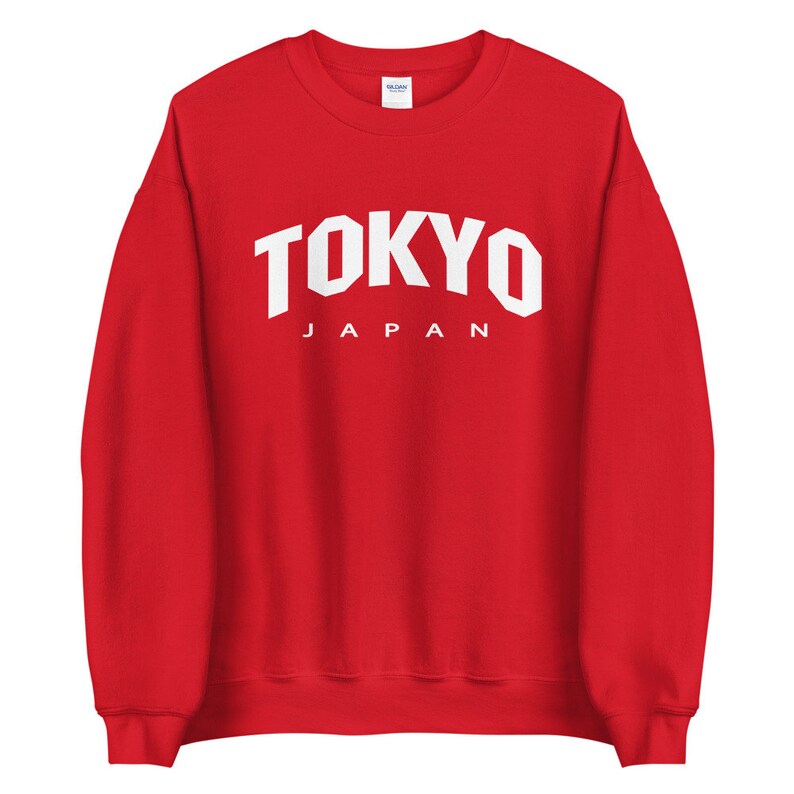 Tokyo Unisex Sweatshirt Japan Japanese Streetwear Anime Etsy