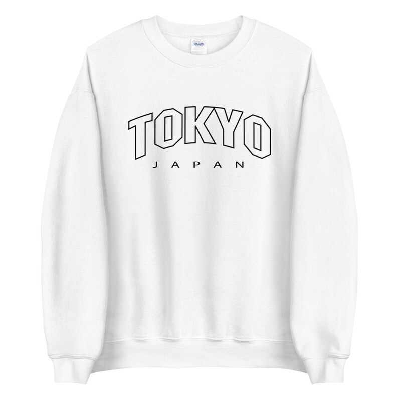 Tokyo Unisex Sweatshirt Japan Japanese Streetwear Anime Etsy