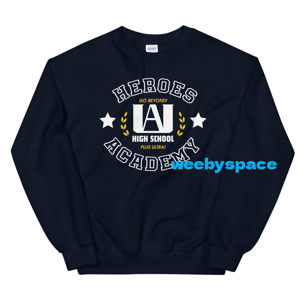 UA High School Boku No Hero Academia Unisex T-Shirt Heroes Academy Plus Ultra UA High School Boku No Hero Academia Unisex T-Shirt Heroes Academy Plus Ultra