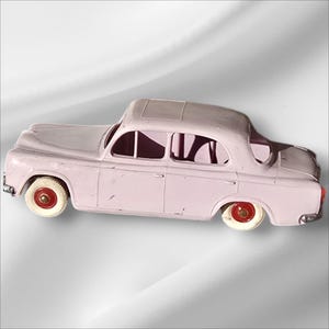 Collectibles Peugeot 403 roze NOREV kunststof 1/43 zonder doos Made in France, verzamelspeelgoed, vintage cadeau, memorabilia