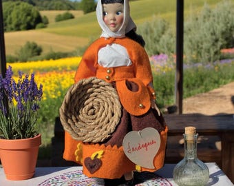 vintage poupée Lenci Torino Firenze de collection dans une boîte fabriquée en Italie 6,5 pouces Sardaigne, état neuf