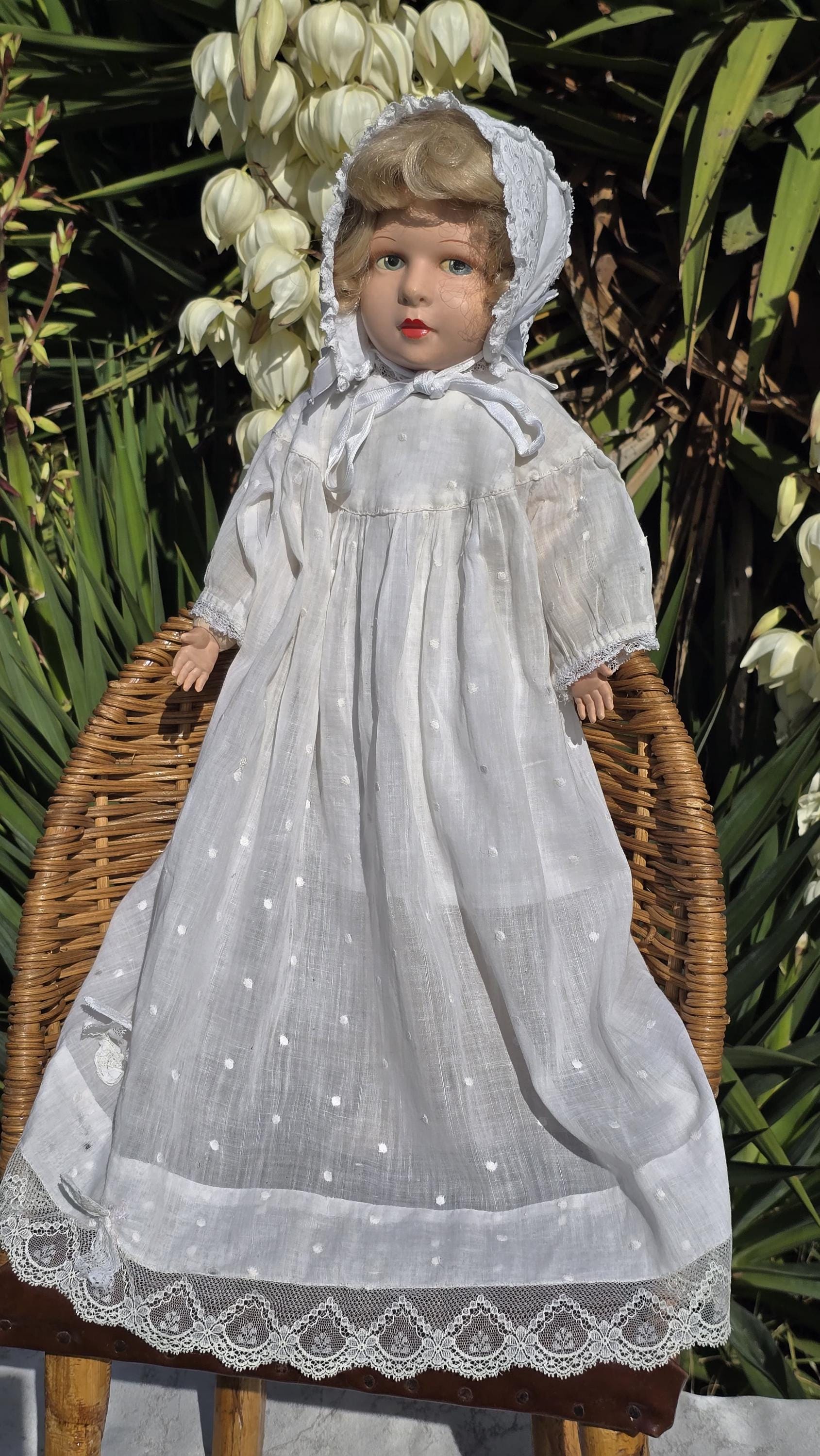 Grande Poupée Ancienne Unis France / Raynal - Art Déco - 60 Cm - Années 1930/50
