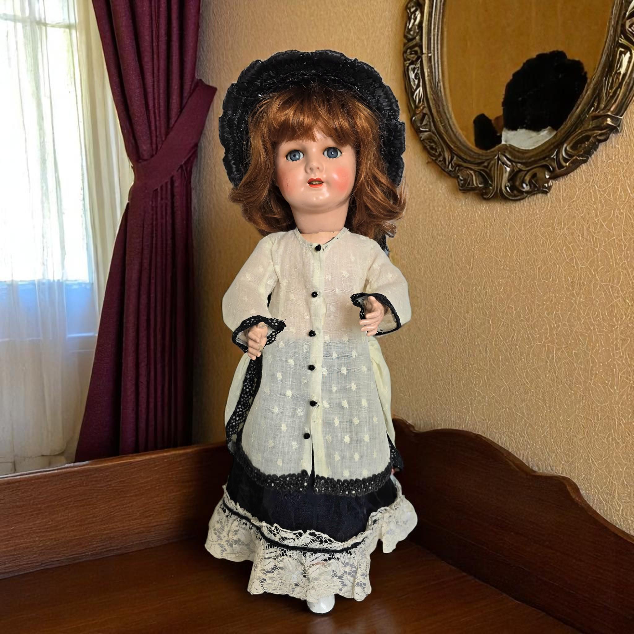 ヴィンテージ　グ－グリー　ド－ル Antique googly doll - Etsy 日本