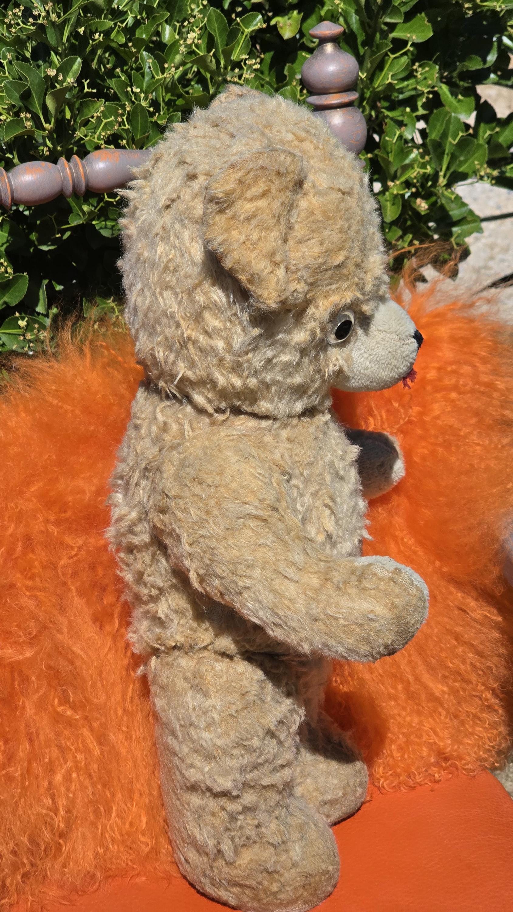 アンティークレアフランス製PINTEL 1930年代テディベア 19インチ(48cm