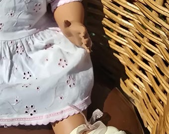 Poupée Bella Bte SGDG En Rhodoïd - Années 50 - 34 Cm - Fabrication Française
