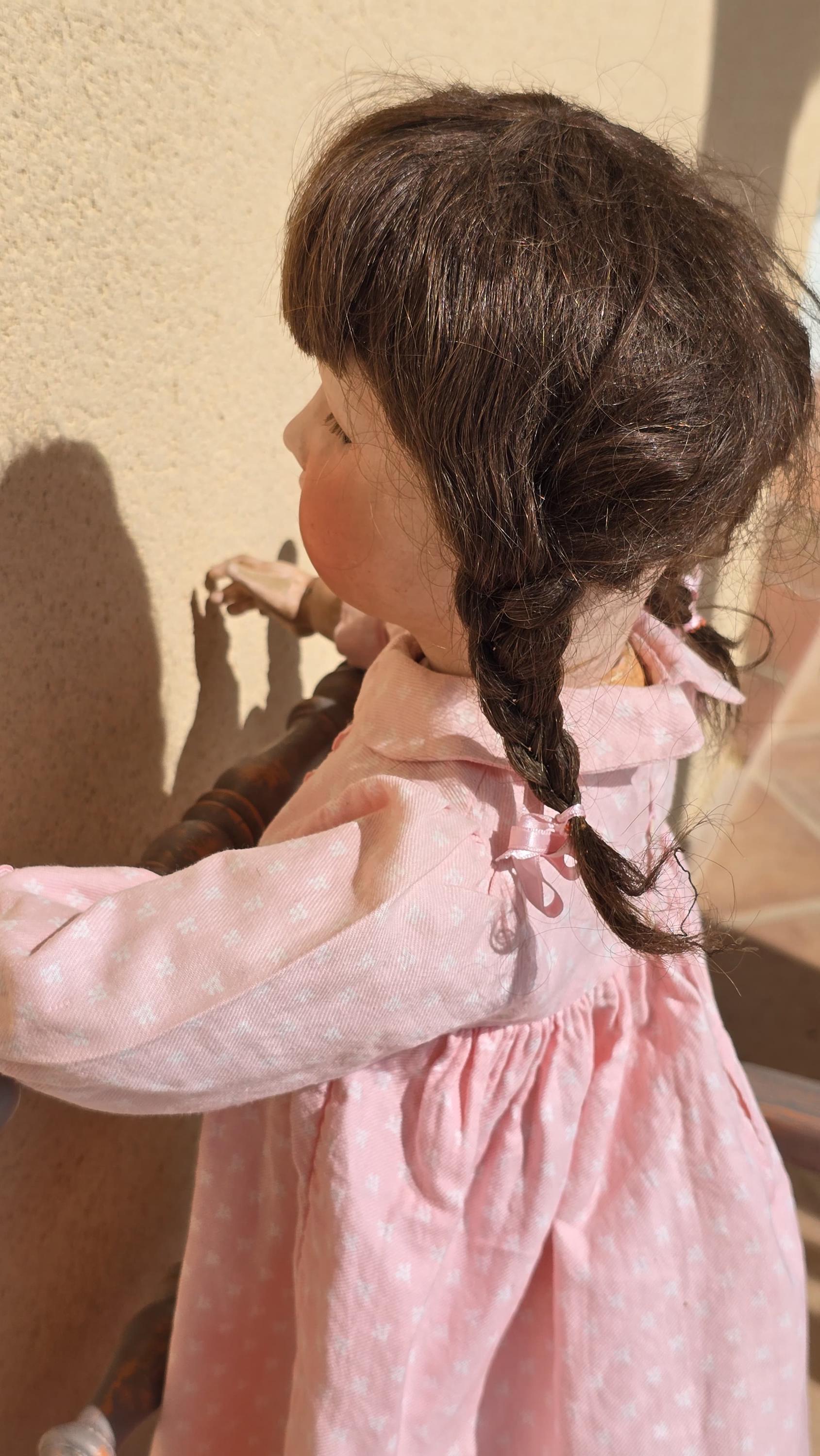 Antique Collectible Rare UNIS FRANCE 30 Bisque Doll 25in (64cm