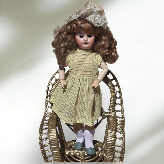 ANCIENNE POUPÉE MIGNONETTE, SFBJ 60 Paris 13/0 - 17,5 cm ANTIQUE DOLL EUR 40,00 - PicClick FR
