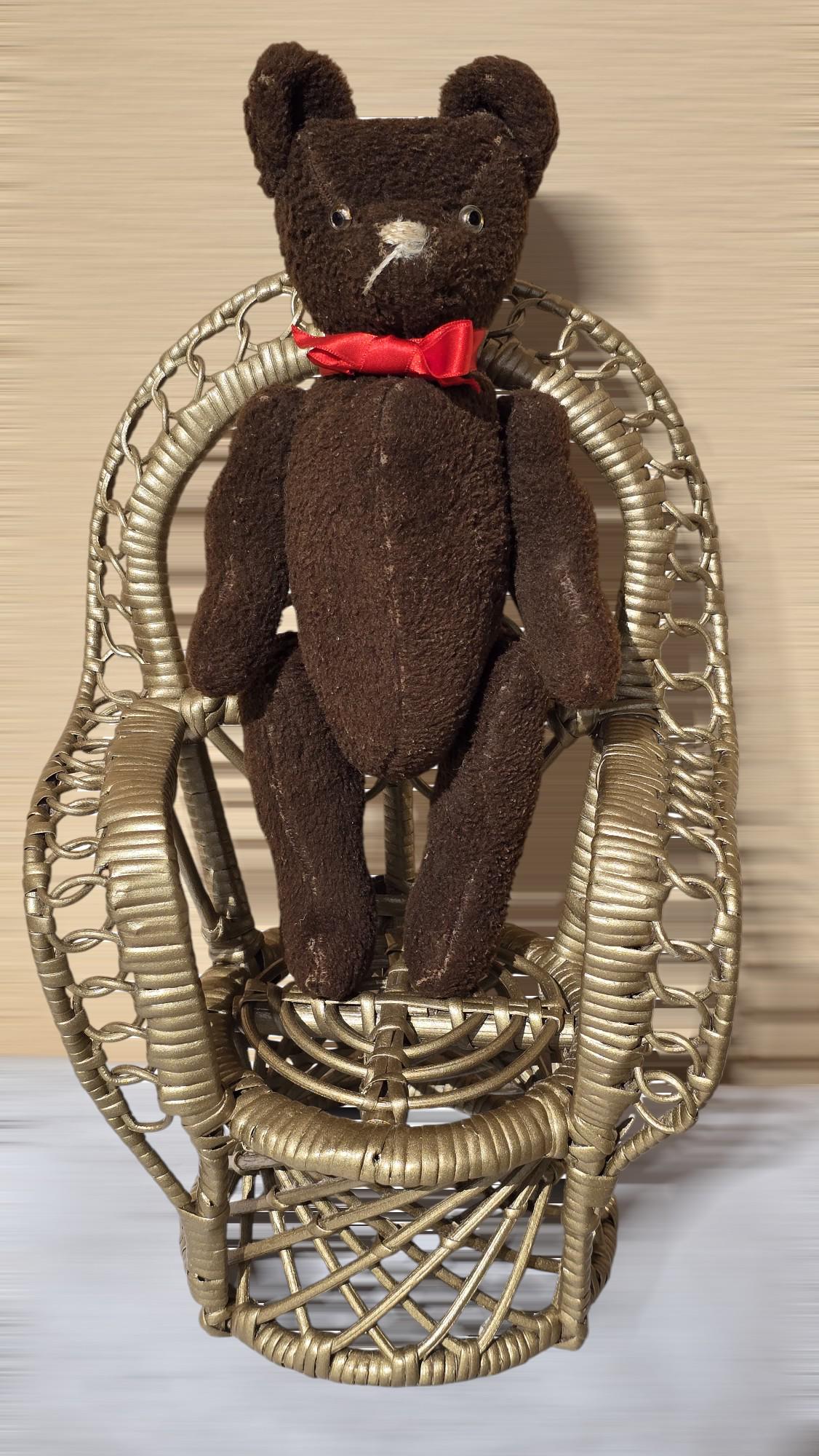 Ours en peluche dans années 30 - France