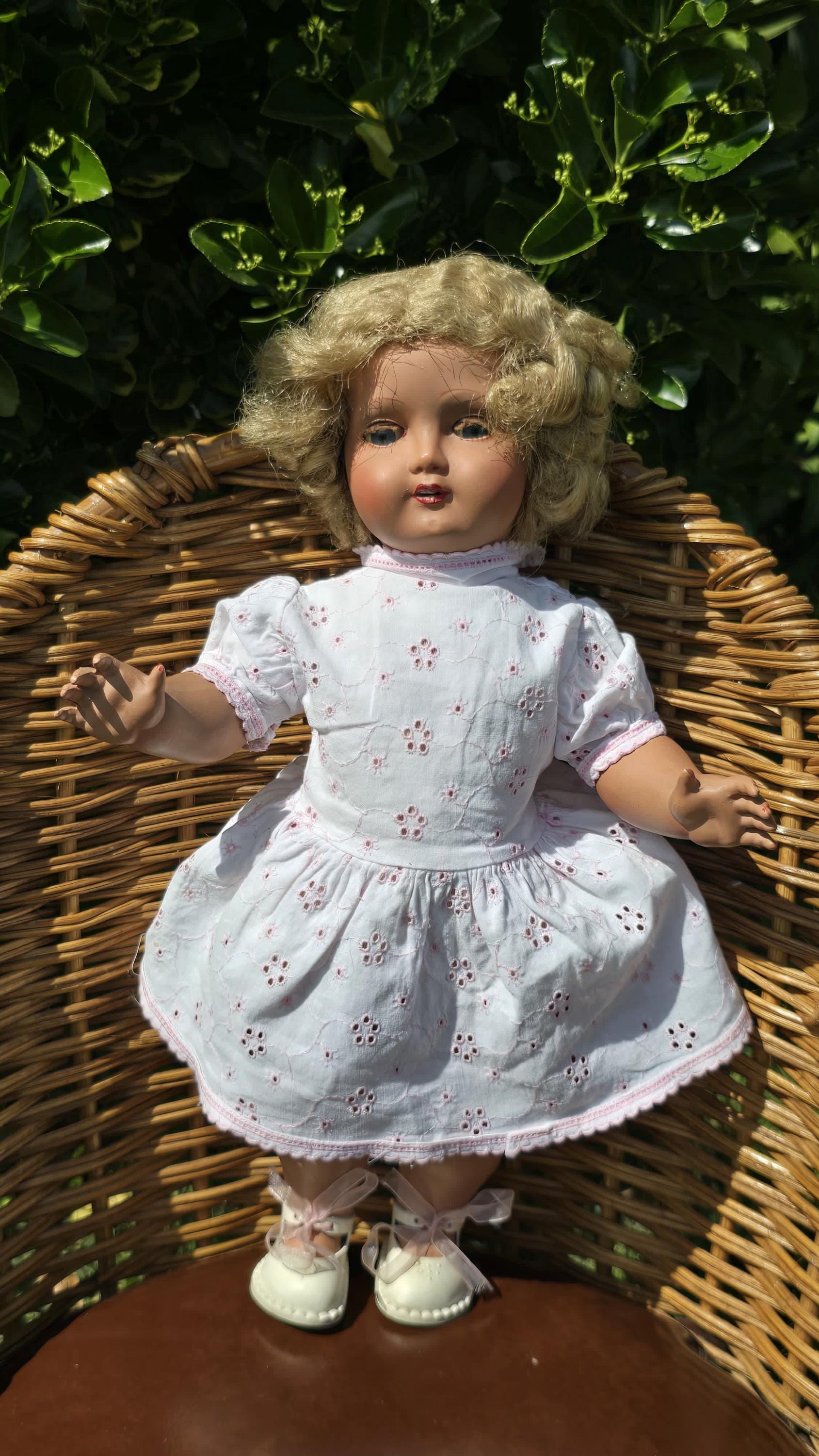 Mini Poupée - Doll - Infirmière - Hôpital - Galba - Celluloïd - Bootleg