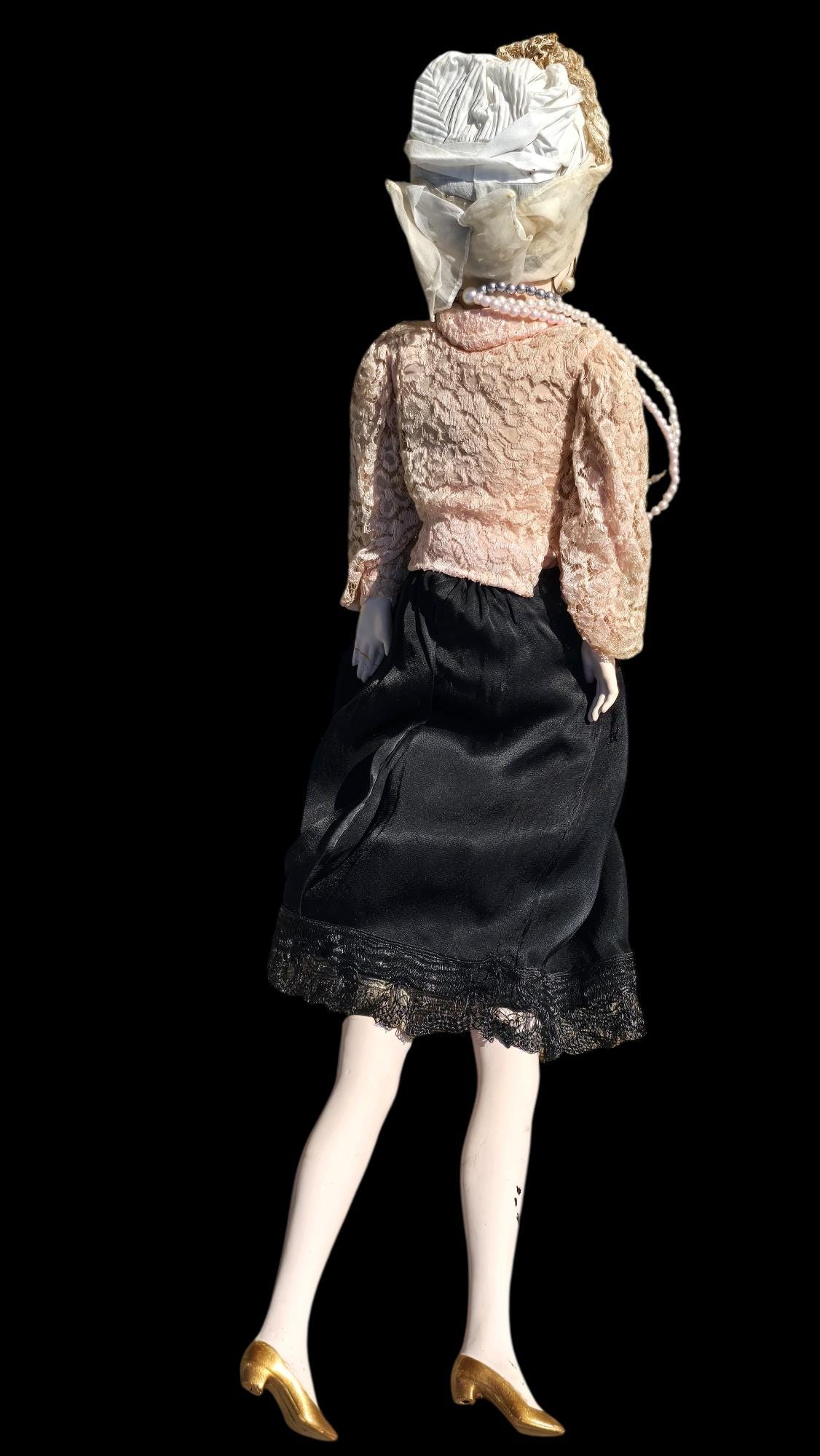 RARE ! Poupée de salon - French Boudoir doll - 1930