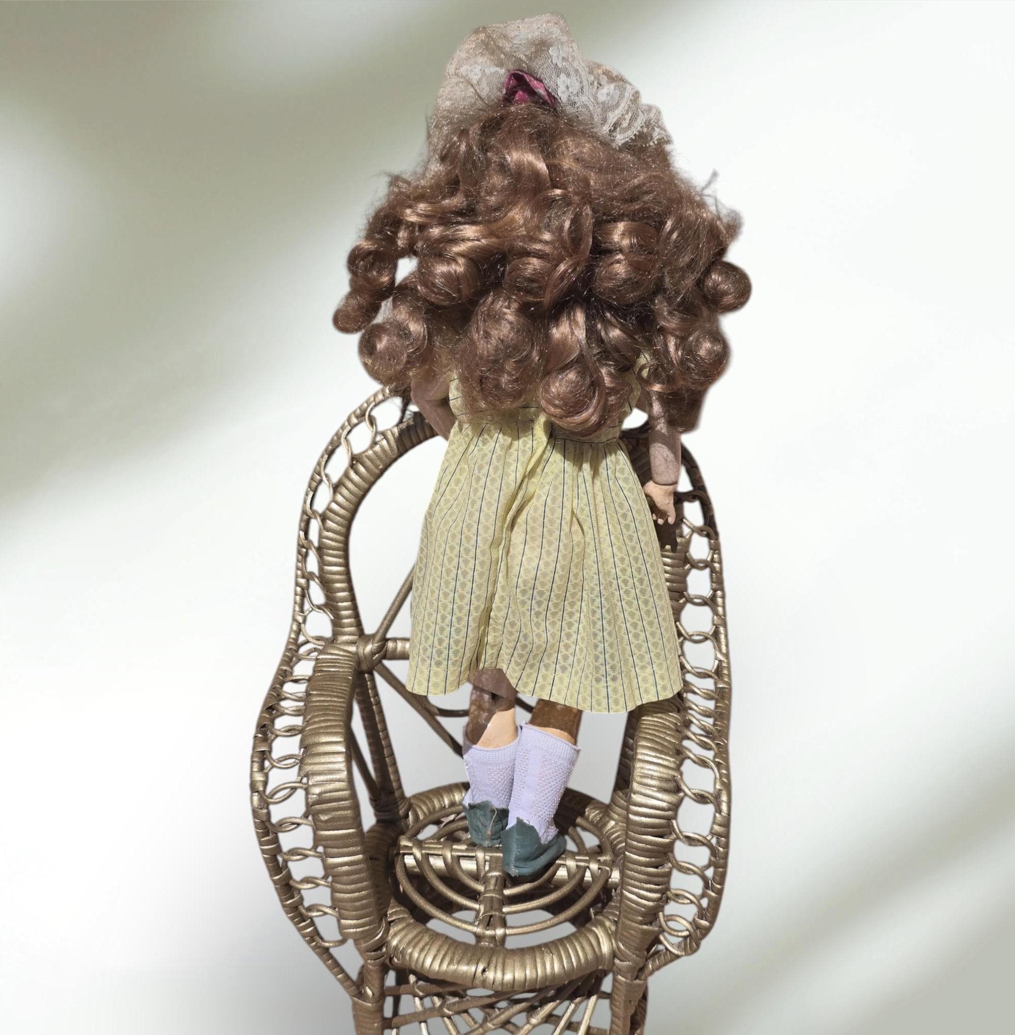Ancienne Poupée collection SFBJ 60 Paris taille 4 dolls collection