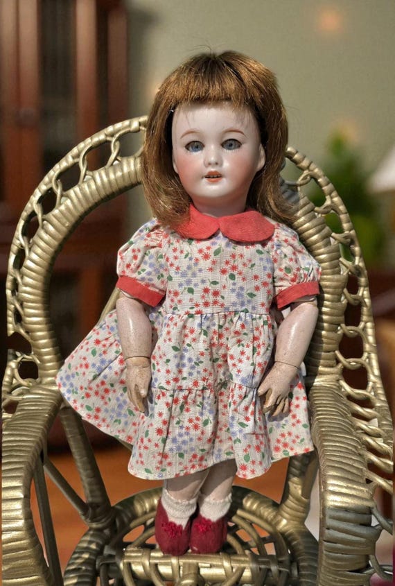 Poupée Ancienne Unis France 301/9 – Vintage, 50cm, Made In France