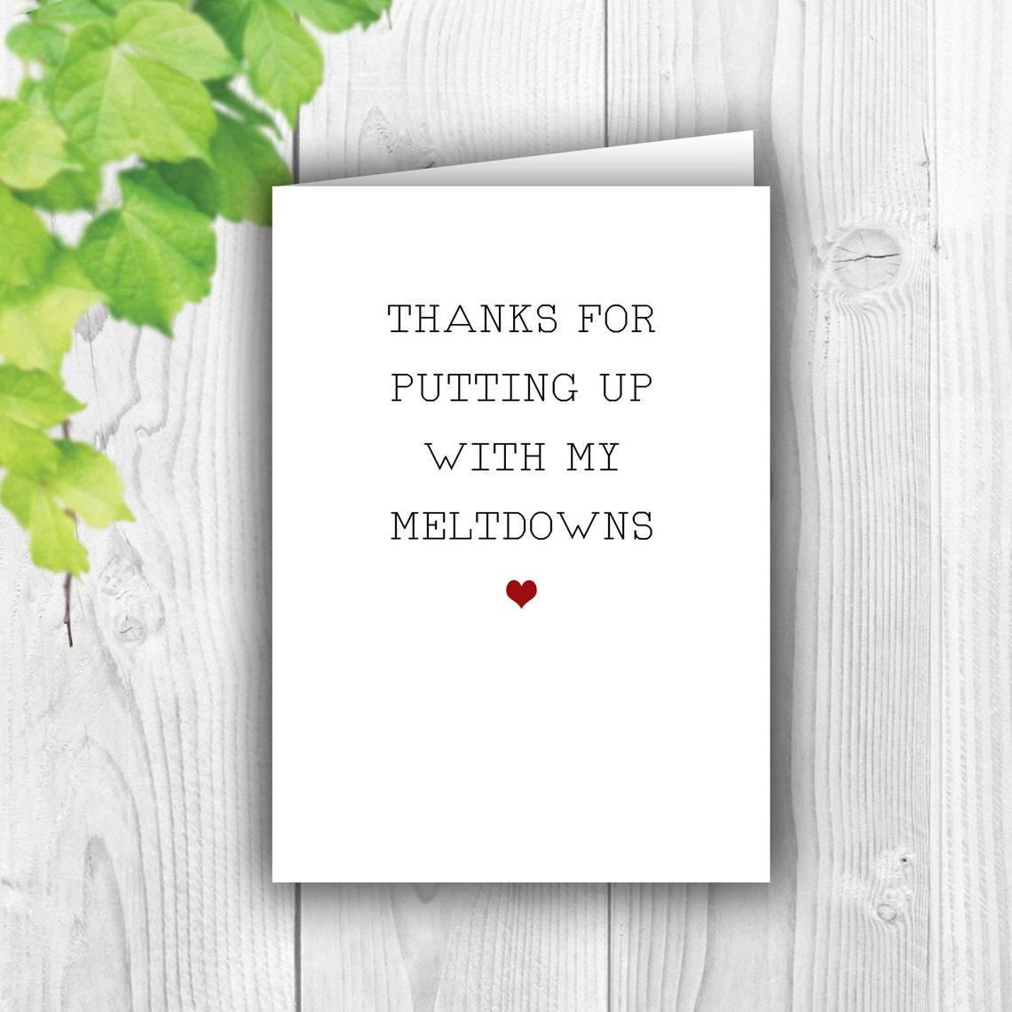 Funny Printable Greeting Card Just Because Card Download | Etsy