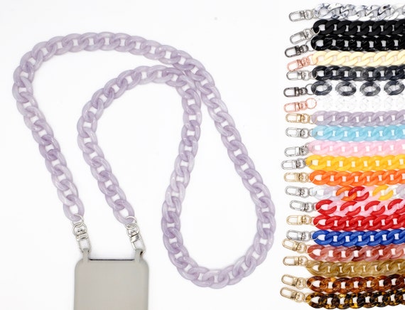 Short Metal Chain With Carabiner for the Mobile Phone Case, Mobile Phone  Chain and Handbag Gold and Silver Short Chain Glamour Look -  Singapore