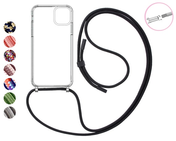 Mobile Phone Chain With Strap TRANSPARENT for iPhone and Samsung Mobile  Phone Case With Eyelets Optionally Compatible With Magnet Magsafe 