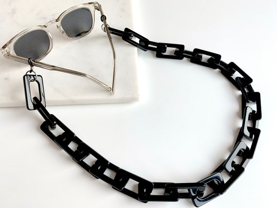 Statement Glasses Chain / Mask Holder Size XL With Large Links 
