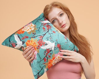 100% Mulberry Silk Pillowcase, Silk Pillow Covers, Hair Protection, Skincare, Anti-Aging, Silk pillow cover, silk pillow case