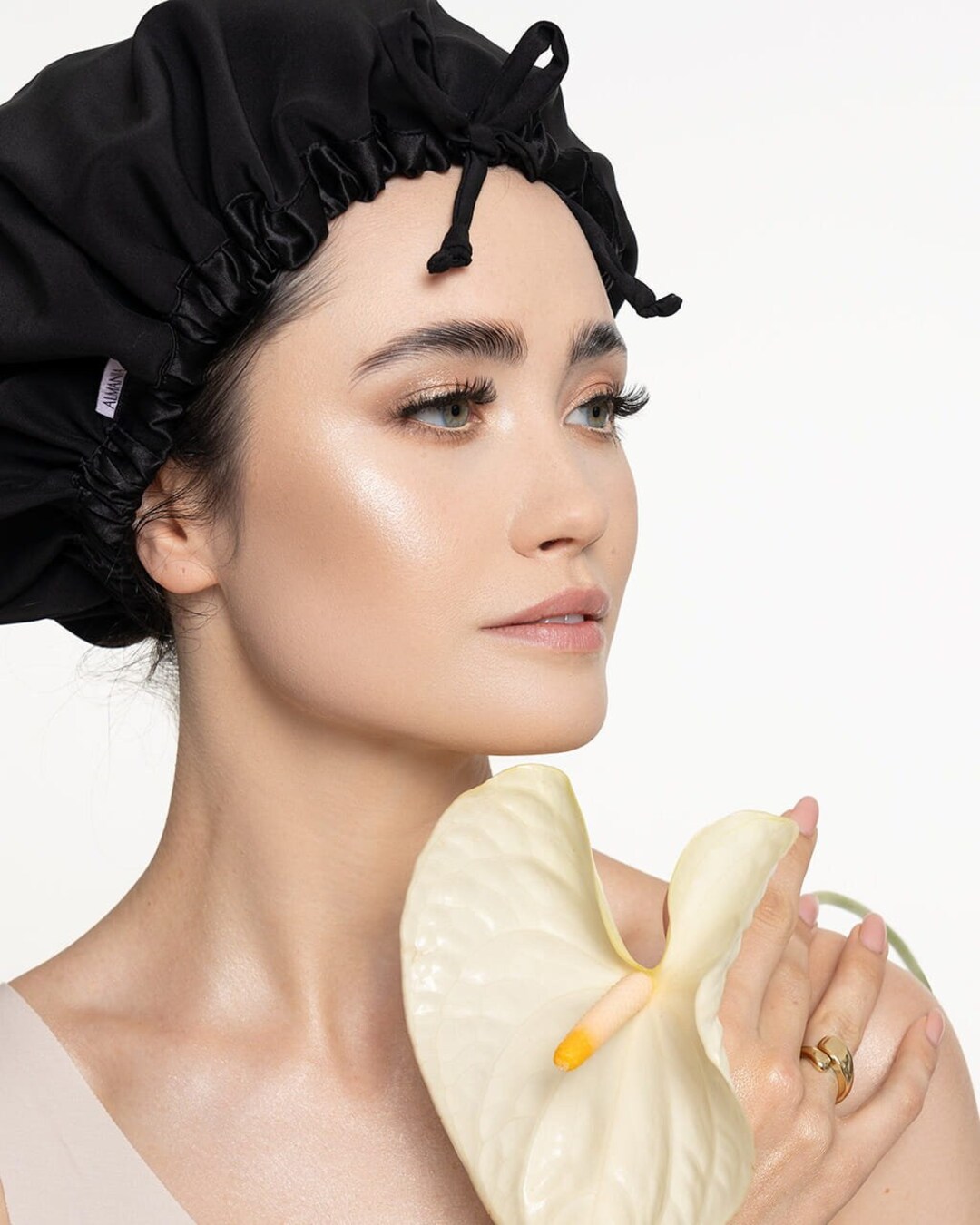 3-teilige Schlafhaube Aus Seide Für Damen - Elastische Nachtkappe Schützt Lange Haare, Zöpfe & Locken