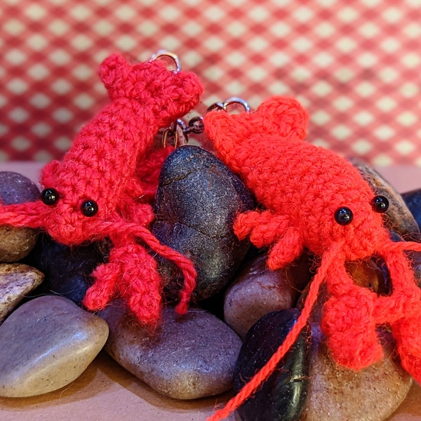 Lobster Keychain Etsy