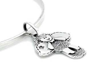 Sterling Silver Angel Pendant, Guardian Angel Pendant, Friendship Pendant, Friendship Jewelry, Friend Gift, Best Friend Jewelry