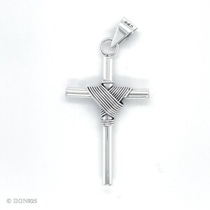 Sterling Silver Pendant, Cross Pendant,  Religious Jewelry, INRI, Cross Jewelry, Silver Cross Pendant, Christian Jewelry