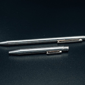Caneta vintage de prata esterlina, presente de formatura, presente de banqueiro, presente de investidor, presente de contador, presente de advogado, presente de corretor de imóveis, presente de aniversário