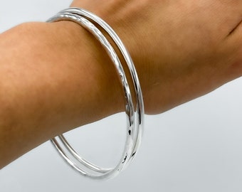 【売り切りたい為値下げ可、コメント下さい】英国製スターリングシルバーブレスレット BLUE BOX | c.1960 England Twisted Curb Chain Bracelet