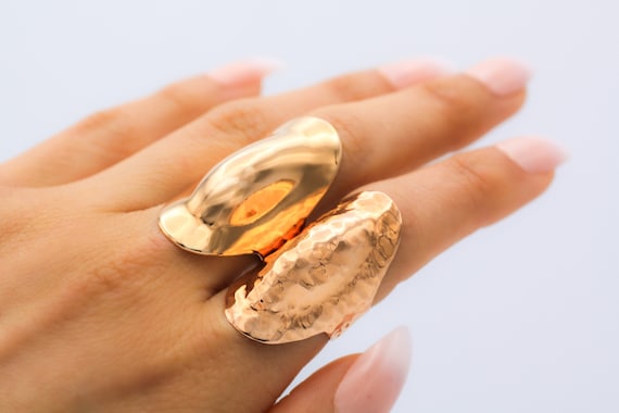 Copper Hand Ring – Co Studio