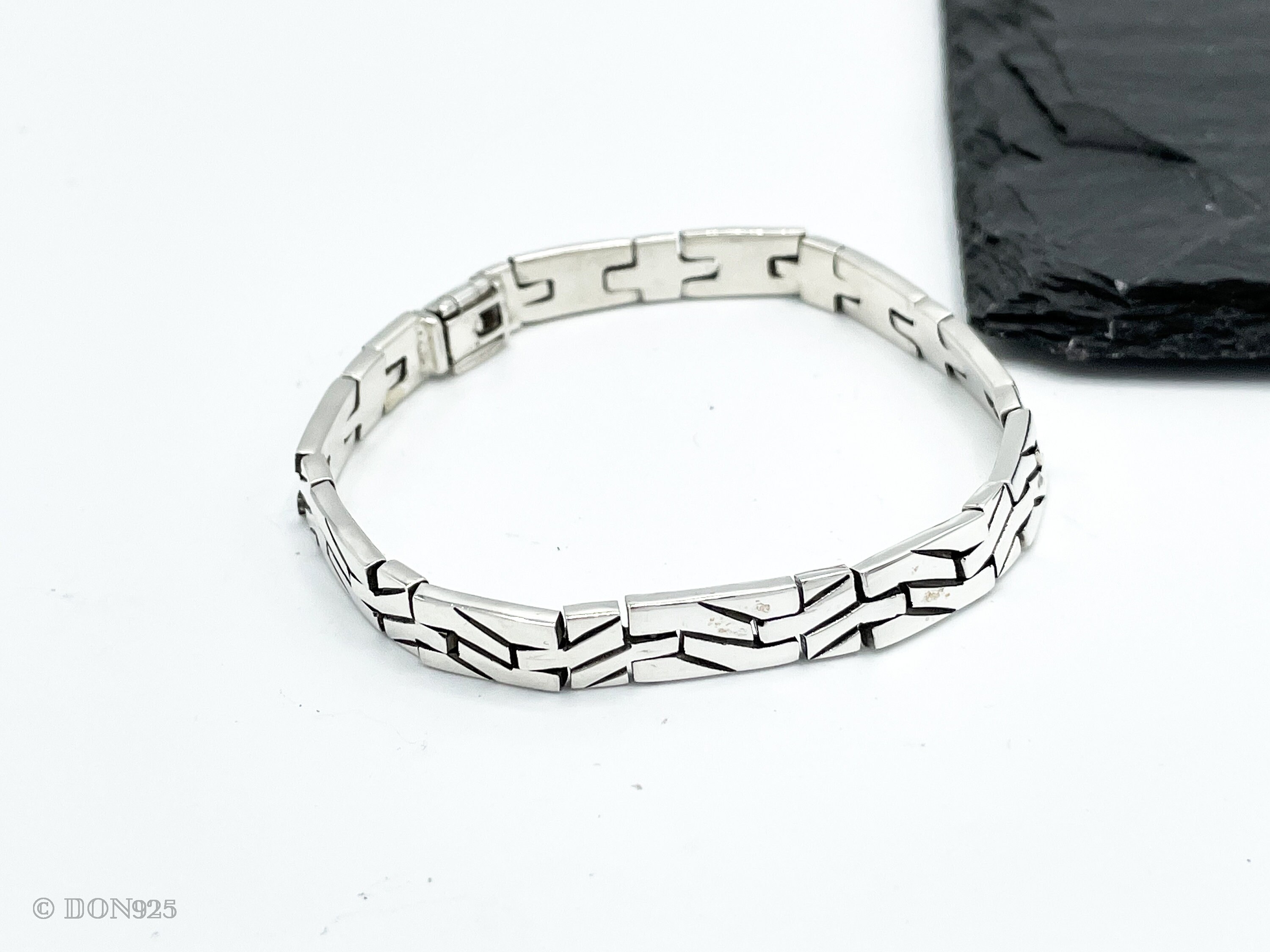 Sterling Silver Bracelet, Vintage Mexican Bracelet, Men's Sterling Silver Bracelet, Vintage Mexican Bracelet, Men's