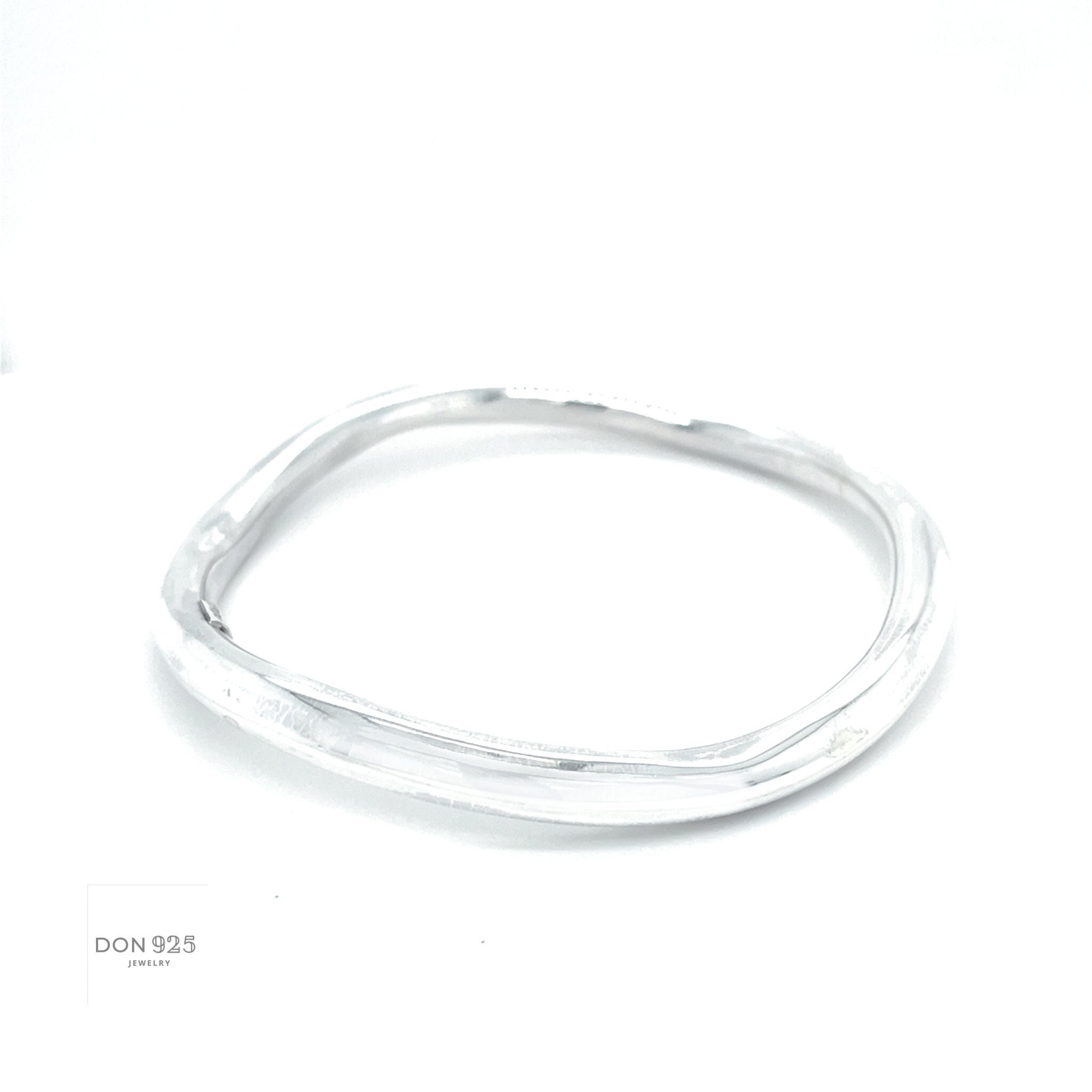 Silver Bangle - Etsy