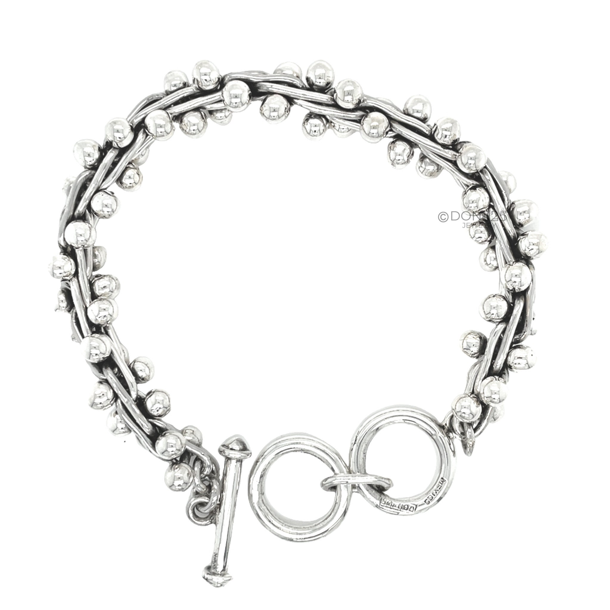 Sterling Silver Bracelet, Chunky Silver Bracelet, Silver Sterling Silver Bracelet, Chunky Silver Bracelet, Silver