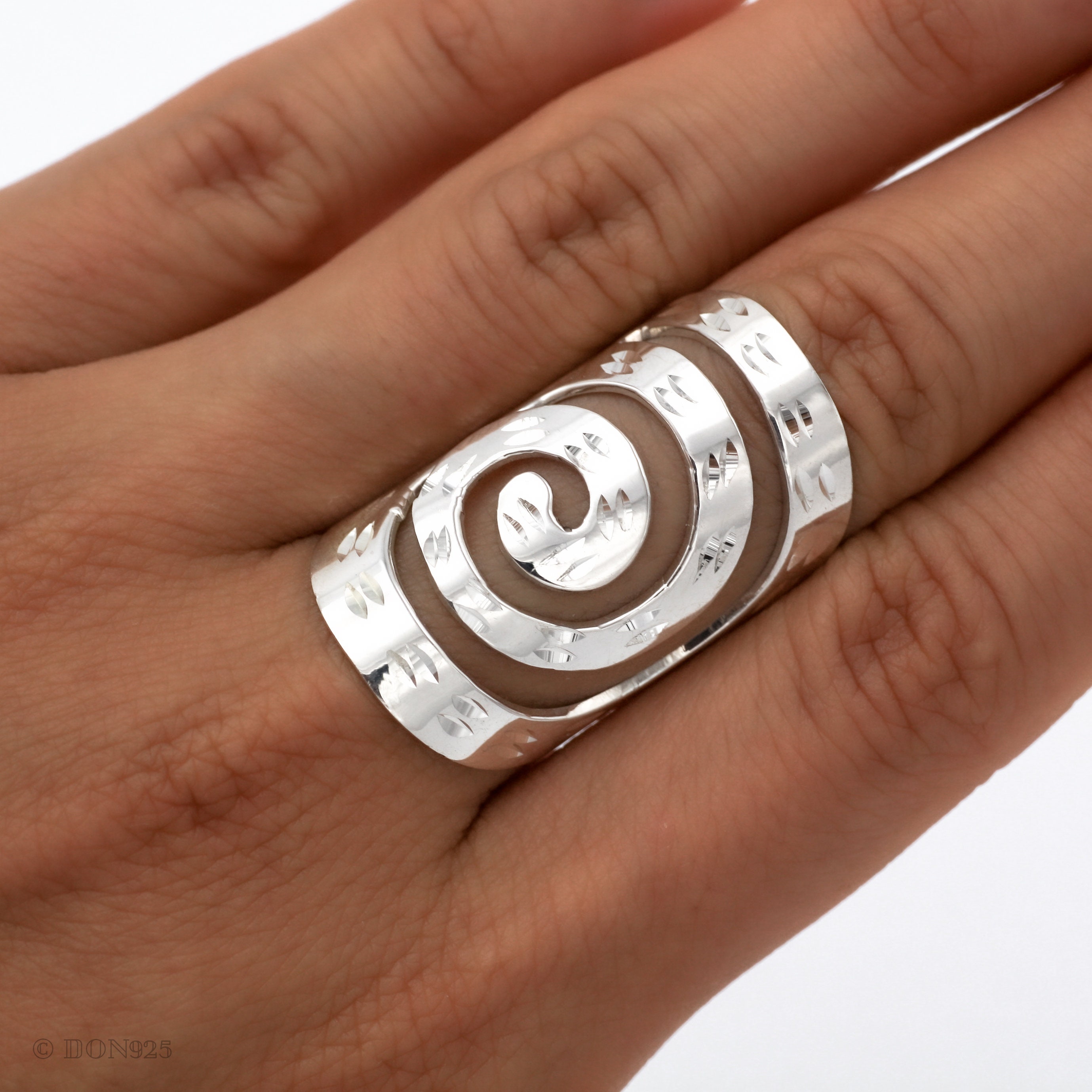10 Spiral Ring Adjuster Size Adjuster Spirals Reducer Ring Sizer Spiral Ring  Adjuster Jewellery Tools DIY 