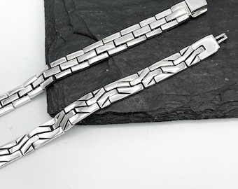 Sterling Silver Bracelet, Vintage Mexican Bracelet, Men's Sterling Silver Bracelet, Vintage Mexican Bracelet, Men's