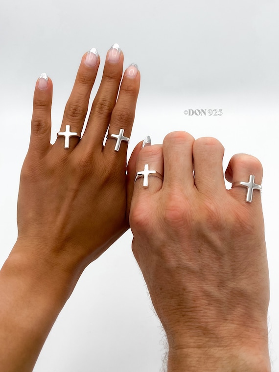 Bague croix femme hotsell
