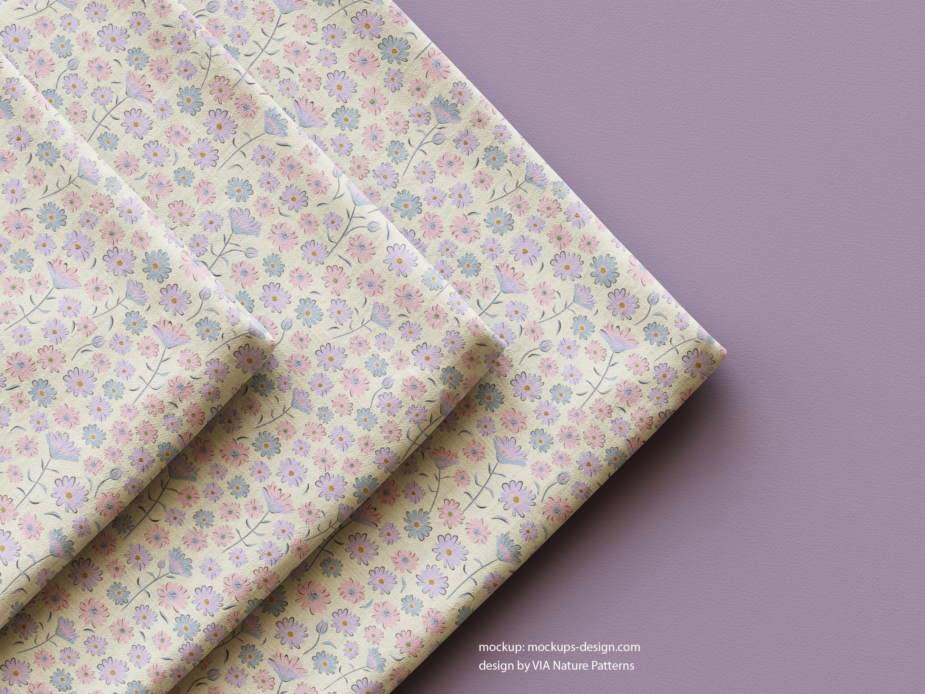 Ditsy Floral Seamless Pattern for Fabric Sublimation | Field of Flowers ...