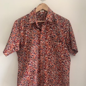 Short Half Sleeve Shirts Cotton, Summer Fashion Shirts For Beach, Casual Shirt For Work, Button Down Short Sleeve, Loose Fitting Men Shirts
