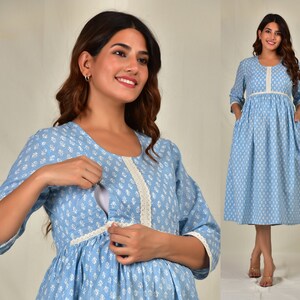 Feeding Kurtis Online, Feeding Dresses For Mothers, Maternity Wear Kurtis, Feeding Dresses