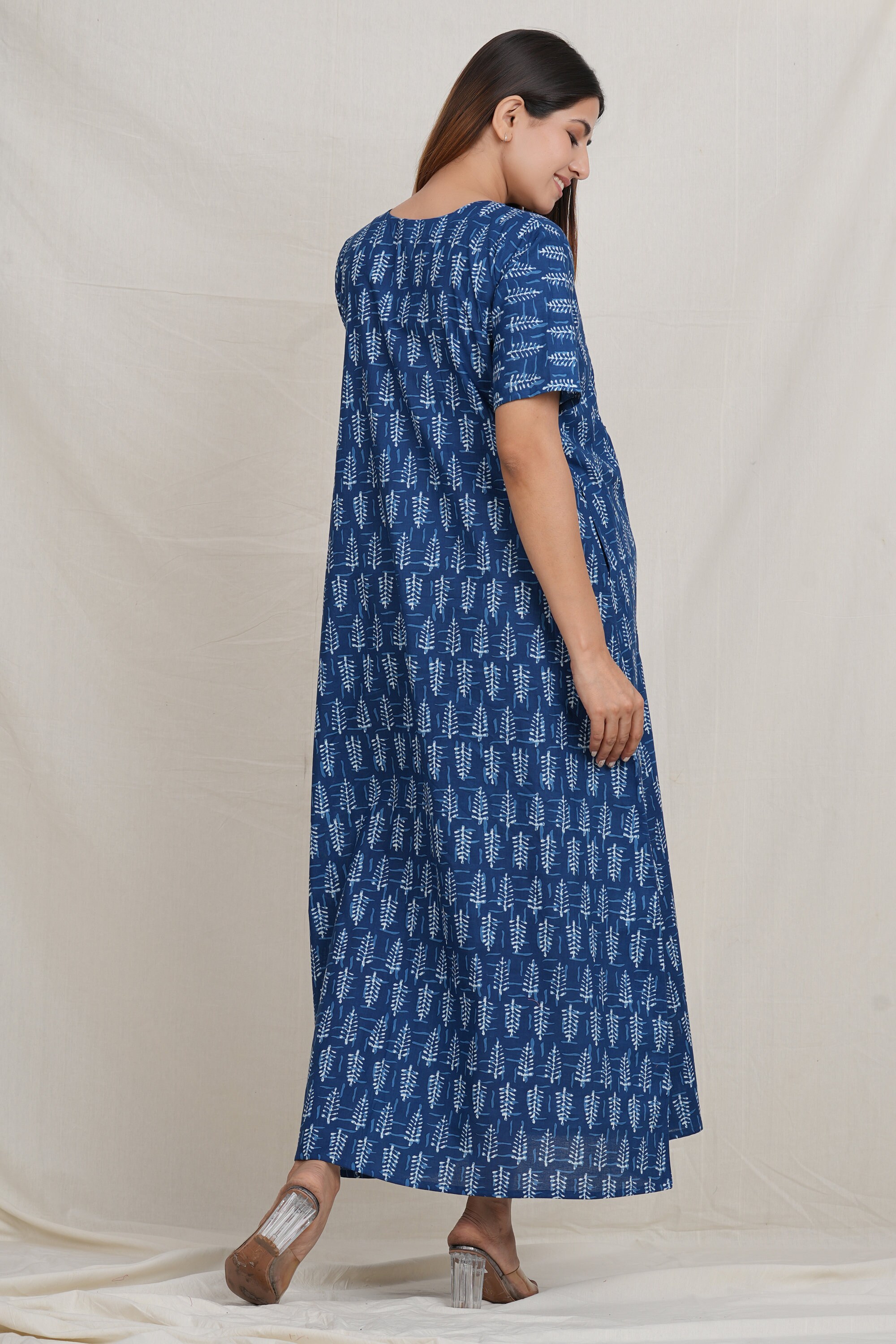Blockprint Baby Dress