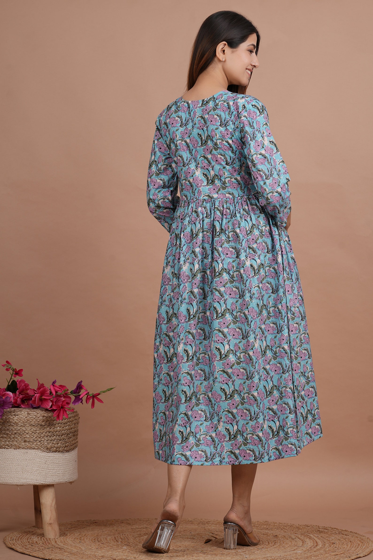 summer dresses amazon 18 Cute and Comfy You’ll Wear All Season Color:Antique Blue ASOS DESIGN midi tie Ponte