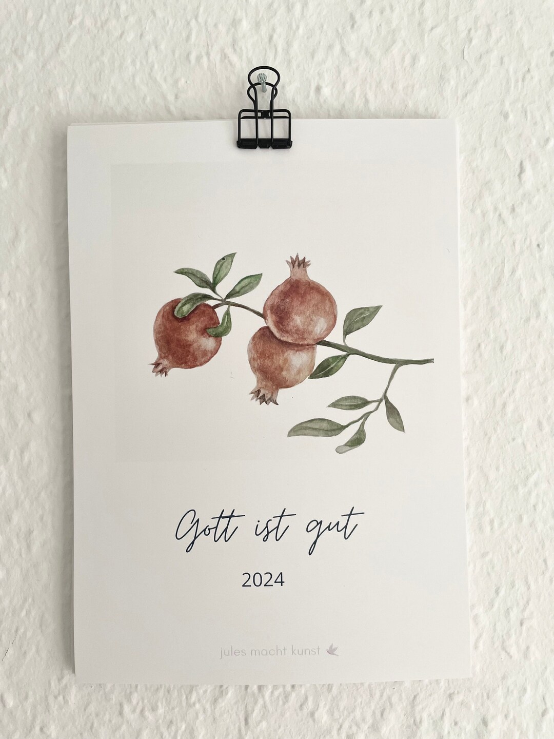 Christlicher Kalender 2024 A5 Etsy.de