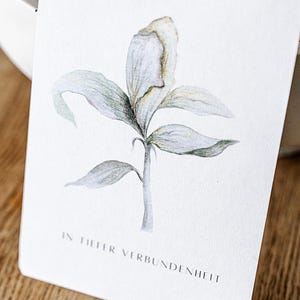 Postkarte "In tiefer Verbundenheit"